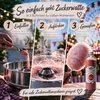 Aroma Zuckerwattezucker Erdbeere Geschmack 230 g Kunststoff Produktbild-Vorschau 3