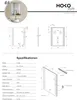 HOKO Badspiegel Wandspiegel 50x70+LED Wechsel Produktbild-Vorschau 5