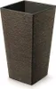 Kvetináč FUSU ECO II káva 20 cm Náhľad obrázku produktu 1