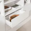 Libreria modulabile decorazione legno 9 elementi, Bianco Anteprima dell’immagine prodotto 8