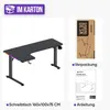 Avalo Gaming Schreibtisch - 160x100x75 cm - L Förmig Produktbild-Vorschau 8