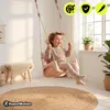 HyperMotion huśtawka kubełkowa 3w1 dla dzieci z pasami Podgląd zdjęcia produktu 7