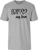 Huuraa Herren T-Shirt Egypt my love M Sport Grey Bio Produktbild-Vorschau 2