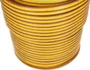 A close-up, coiled roll of yellow and brown weatherstripping tape. Náhled obrázku produktu