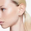 Swarovski Meteora Ohrstecker, Weiß, Goldlegierungsschicht Produktbild-Vorschau 6