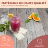 bremermann 6 pailles en verre, 20 cm de long, Voir les images du produit 5