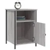 Nachttische 2 Stk. Grau Sonoma 40x42x60 cm Holzwerkstoff Produktbild-Vorschau 4
