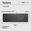 HP 230 Wireless Keyboard Black Produktbild-Vorschau 16