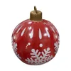 Aufblasbare Weihnachtskugel 60 cm – Große Deko-Kugel aus Produktbild-Vorschau 3