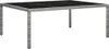 vidaXL Garten-Esstisch Grau 200x150x74 cm Poly Rattan Produktbild-Vorschau 5