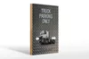 Holzschild Spruch 20x30cm Parken Truck parking only Produktbild-Vorschau 1