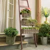 Balkon-Pflanzer „Rattan“ groß Pflanzkorb Blumenkorb Produktbild-Vorschau 8