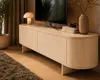 Mueble de televisión de pie, en roble Cremona, 180 x 52 x Vista previa de la imagen del producto 3