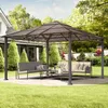 Gartenpavillon 4x4 m wasserdicht ALU Deluxe Pavillon mit 4 Produktbild-Vorschau 5