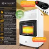 KESSER® Radiateur gaz en céramique 4200W, comprenant un Voir les images du produit 2