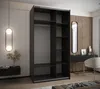MEBLE KRYSPOL LUX 4 Schrank - 245,5x130x64cm - Schwarz, Produktbild-Vorschau 3