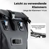 Borsa portapacchi Wiltec nero opaco, borsa portapacchi da Anteprima dell’immagine prodotto 6