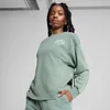 Puma PUMA CLASS Comfort Washed Crew TR - grün, Größe:M Produktbild-Vorschau 3