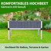 TTL GARDEN Alu Hochbeet Superior 112x60x80cm Produktbild-Vorschau 5