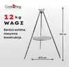 Grill na trójnogu 180 cm COOK KING - ruszt stal nierdzewna Podgląd zdjęcia produktu 3