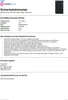 A document with product information and safety instructions, featuring a small image of the product. Náhľad obrázku produktu
