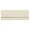 A rectangular ceramic planter with a matching saucer, both in a matte white finish, presented against a plain white background. Produktbild-Vorschau