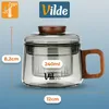 Vilde | Glas mit Teesieb - 240ml - Aus Glas - Mit Holzgriff Produktbild-Vorschau 4