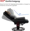 Relaxsessel mit Hocker, Liegefunktion, drehbar, bis 160 kg, Produktbild-Vorschau 5