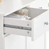 SoBuy Szafka łazienkowa Komoda z 2 szufladami i 2 koszami Podgląd zdjęcia produktu 4