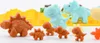 Moules à friandises en silicone pour mini dinosaures avec Voir les images du produit 3