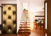 Wallario selbstklebende Türtapete 93 x 205 cm - Goldene Produktbild-Vorschau 4