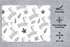 MuchoWow® Mauspad Mousepad Hase - Tiere - Muster 40x30 cm - Produktbild-Vorschau 3