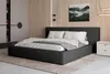 MOEBLO Polsterbett aus Bouclé Bett 06 – Doppelbett mit Produktbild-Vorschau 3