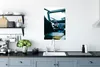 MuchoWow® Poster Auto - Lenkrad - Armaturenbrett 40x60 cm - Produktbild-Vorschau 3