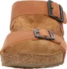 Klasyczne klapki damskie Haflinger 31333037363332, brązowe, Podgląd zdjęcia produktu 7
