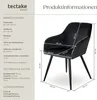 TecTake 404050, Černá, 2 sedadlo/sedadel Náhled obrázku produktu 7