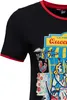 QUEEN KEROSIN Ringer T-Shirt Mit Comic Print Real Romance Produktbild-Vorschau 3
