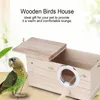 Hölzerne dauerhafte Vögel Nest Box Nymphensittiche Produktbild-Vorschau 6