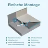 doporro Duschelement Befliesbar mit Gefälle 100x100x4cm in Produktbild-Vorschau 7