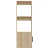 Credenza Sonoma rovere 80x30x90 cm materiale a base di Anteprima dell’immagine prodotto 9