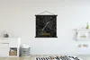 MuchoWow® Textilposter Bielefeld - Karte - Stadtplan - Gold Produktbild-Vorschau 2