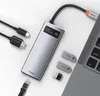 Baseus Metal Gleam 6in1 Hub, USB-C zu 3x USB 3.0 + HDMI + Produktbild-Vorschau 11