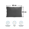 Komfortec 100% Baumwolle Kissenbezüge 2er Set 40x60 cm, Produktbild-Vorschau 3