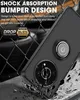 Honor X9 Hülle, Ring Halter Ständer Matte Transluzent TPU Produktbild-Vorschau 7