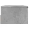vidaXL Armoire murale gris béton 102x30x20 cm Bois Voir les images du produit 7