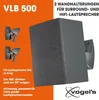 Schnepel VLB 500 SPEAKER STANDS für LCD-/Plasmageräte, max. Produktbild-Vorschau 9