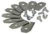 vhbw 9x Ersatz-Messer kompatibel mit Gardena Sileno+, Produktbild-Vorschau 1