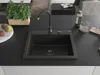 Mexen Elix granitový dřez 1-komorový 600 x 500 mm, Náhled obrázku produktu 3