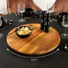 riess-ambiente Runder Drehteller MAKASSAR 50cm braun Produktbild-Vorschau 1