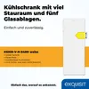 Exquisit Vollraumkühlschrank KS320-V-H-040D weiss | Produktbild-Vorschau 2